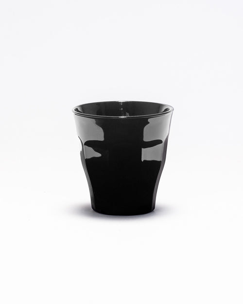 tasse café Picardie 25cl verre eau noir chic design